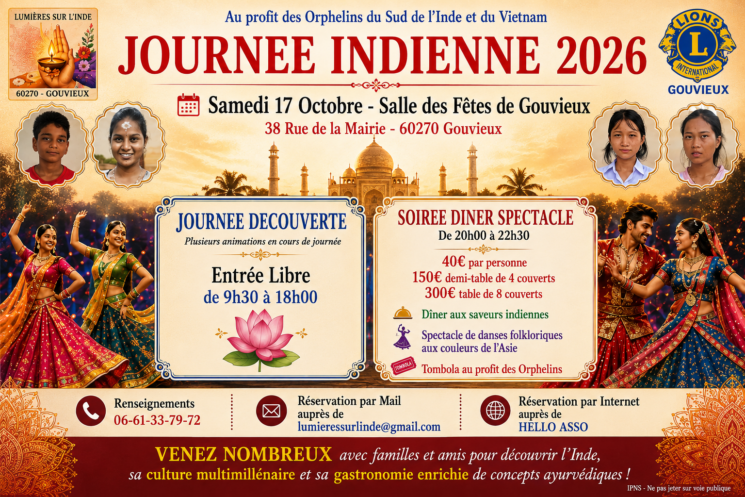 Journée Indienne à Gouvieux