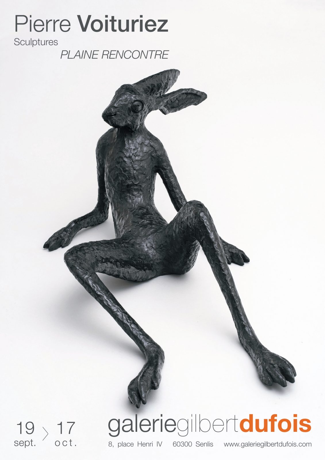 Exposition Pierre Voituriez – « Plaine rencontre » à la galerie Gilbert Dufois