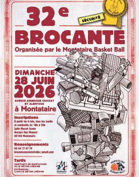 32ème brocante du Montataire Basket Ball