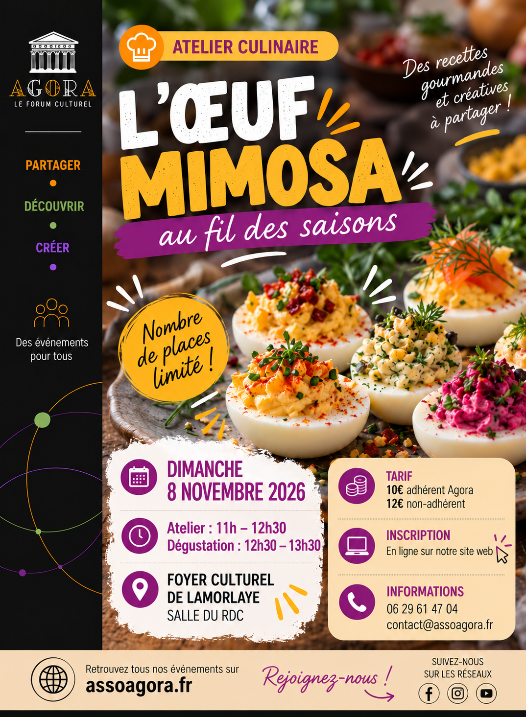 Atelier culinaire Lamorlaye