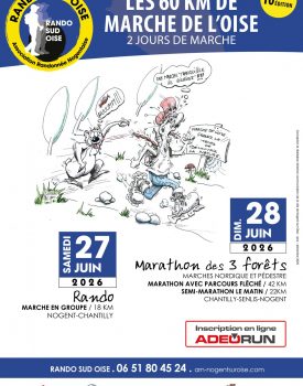 LES 60 KMS DE MARCHE DE L’OISE 10ème EDITION