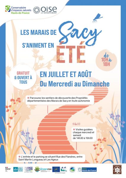 Les Marais de Sacy s’animent tout l’été