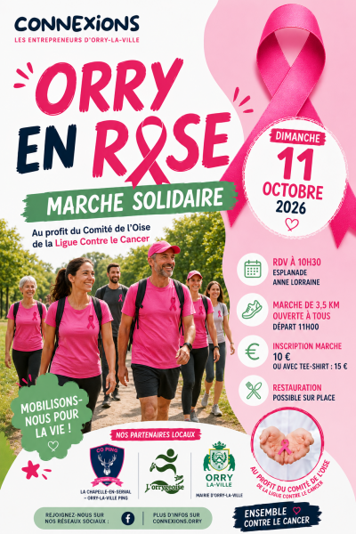 Marche solidaire « Orry Rose »