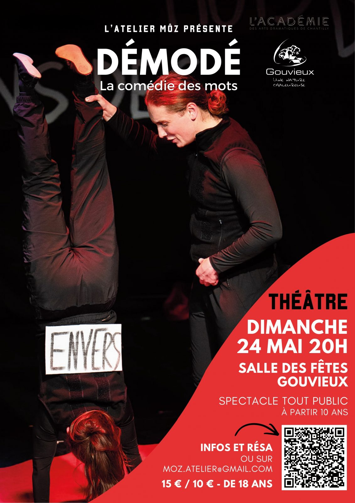 Théâtre « Démodé » à la salle des fêtes de Gouvieux