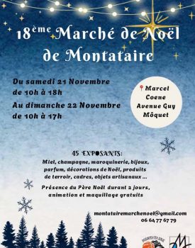 18ème marché de Noël de Montataire
