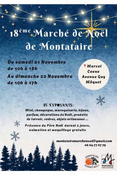 18ème marché de Noel de Montataire