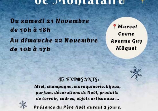 18ème marché de Noel de Montataire