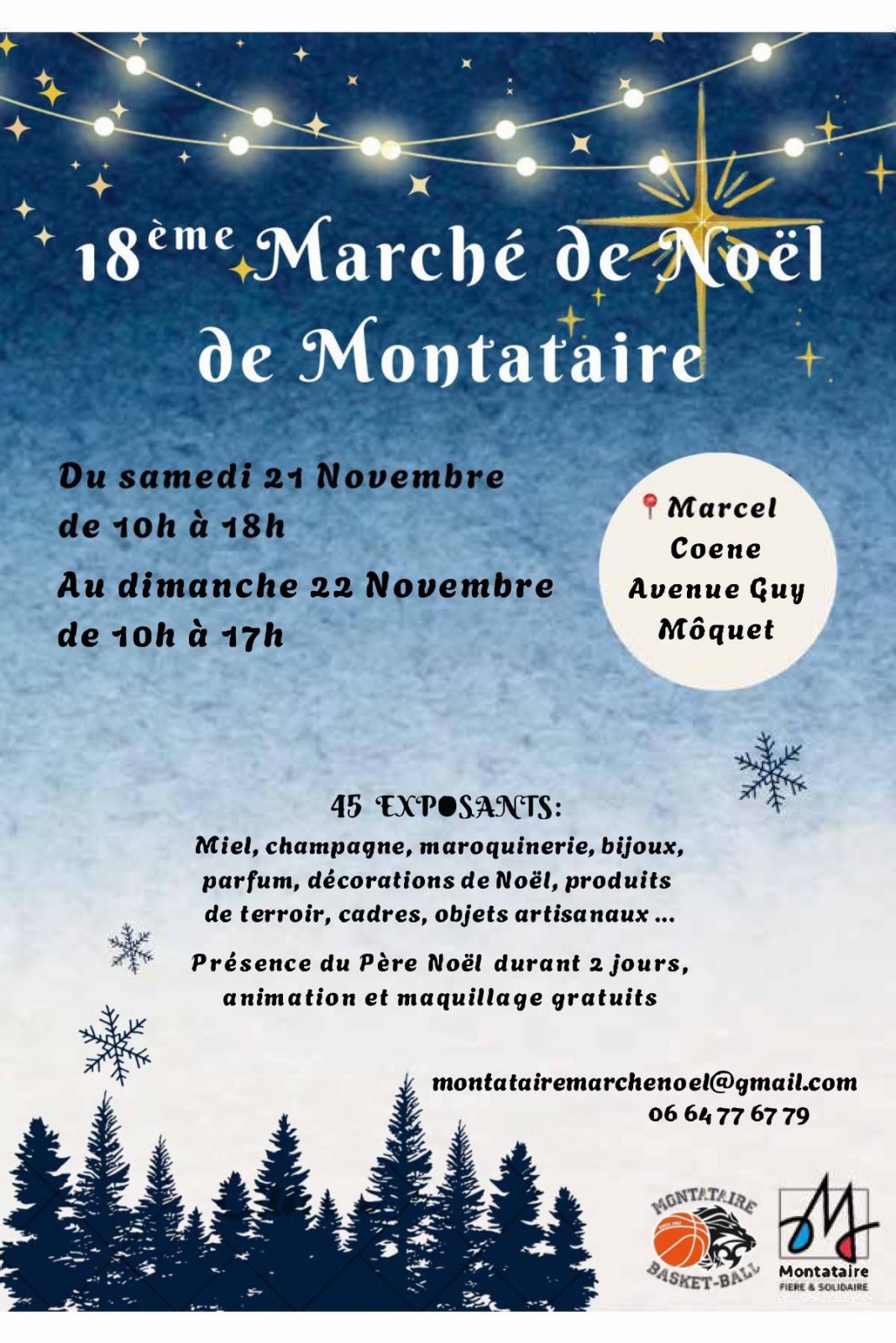 18ème marché de Noel de Montataire