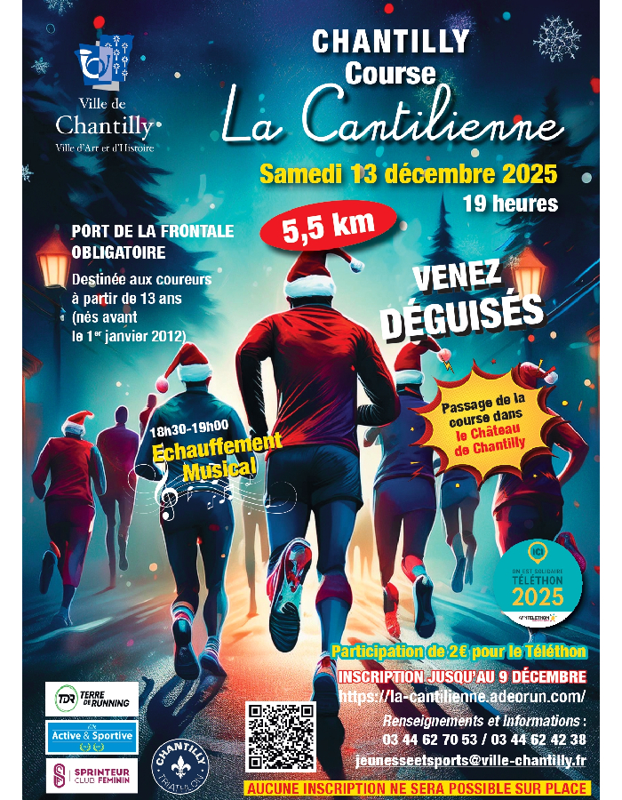 Course du Père Noël « La Cantilienne »