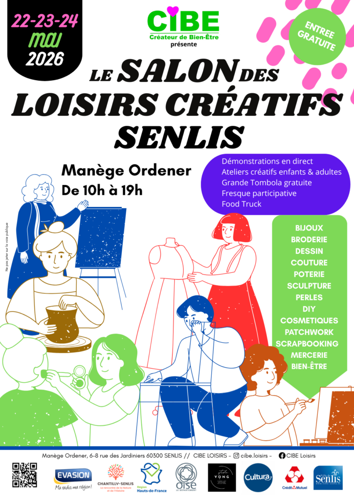 Salon des Loisirs Créatifs au manège Ordener de Senlis