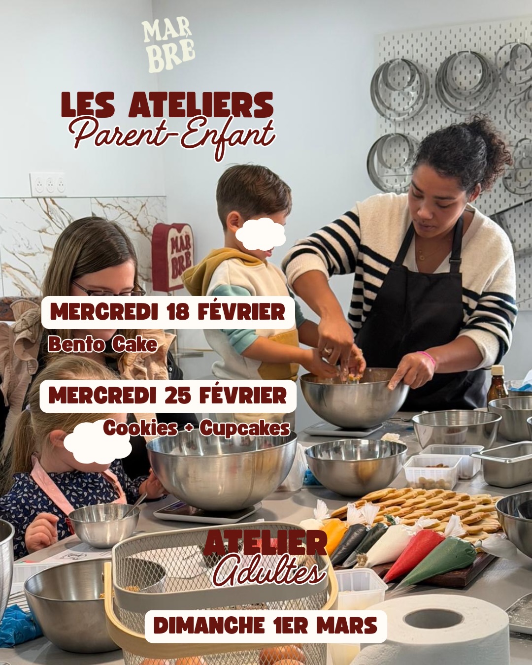 Marbré Pâtisserie: workshops