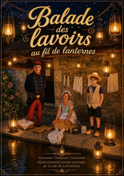 Balade des lavoirs au fil des lanternes