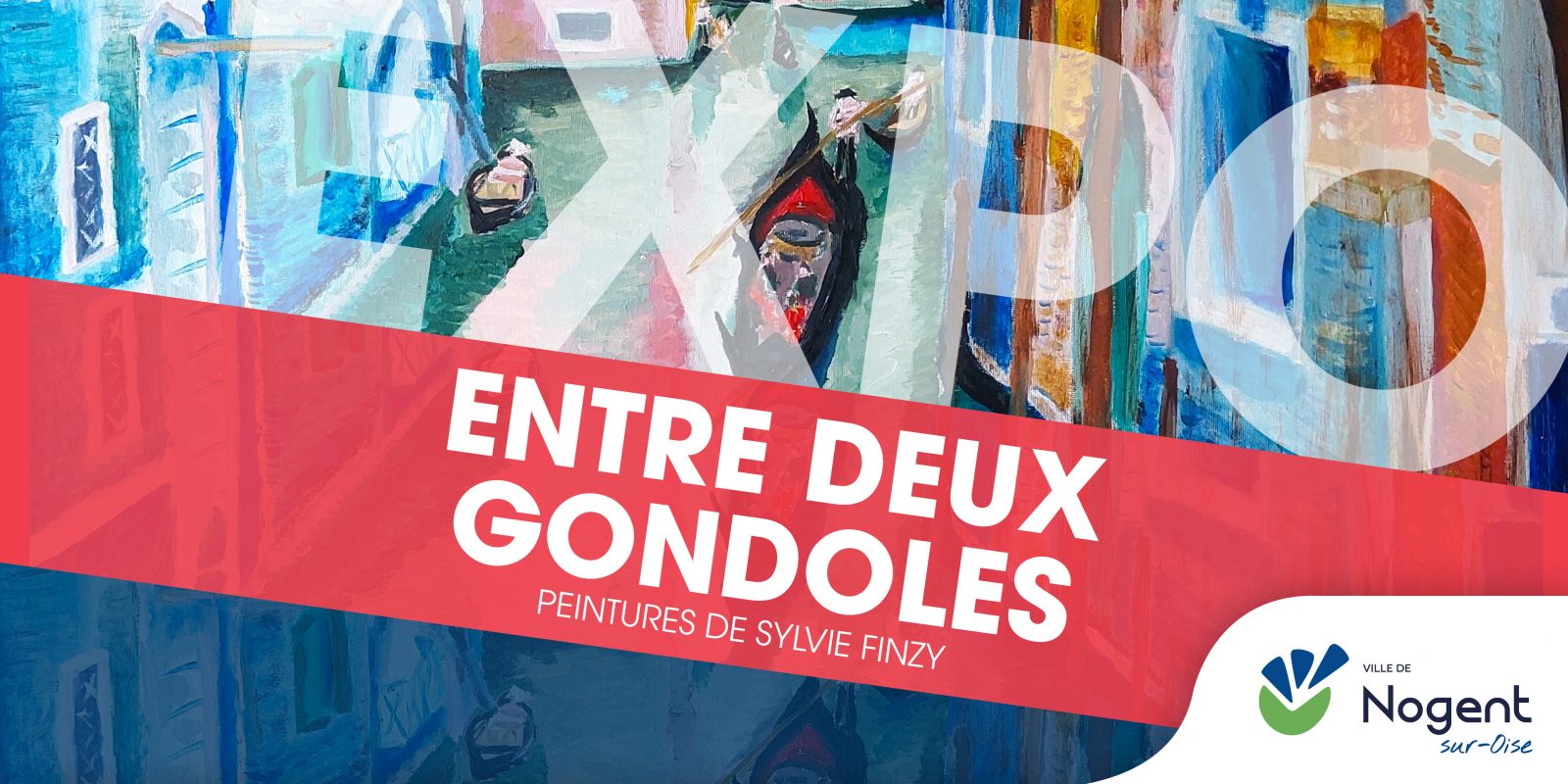 Exposition de peinture | « Entre deux gondoles » de Sylvie Finzy