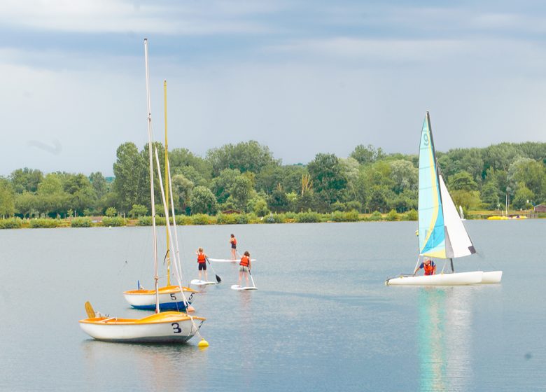 Club de voile de Saint-Leu-d'Esserent - Auteursrecht: Creil Sud Oise Tourisme - Emilie Laurentie