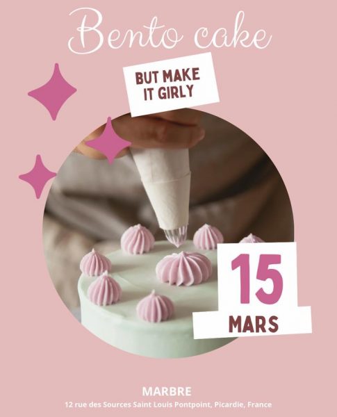 Ateliers – décoration de bento cake entre femmes