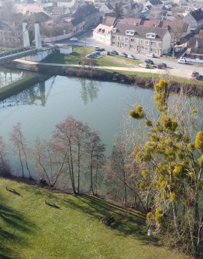Oevers van de Oise bij Saint-Maximin
