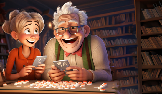 Fun and games | Le café des seniors