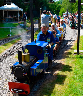 Actividades de ocio | Pequeños trenes en el Parc de la Brèche