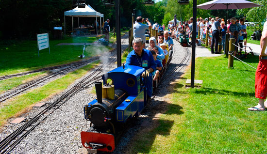 Actividades de ocio | Pequeños trenes en el Parc de la Brèche