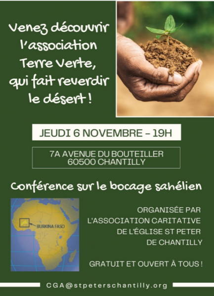 Konferenz über die Bocage Sahélien in Chantilly