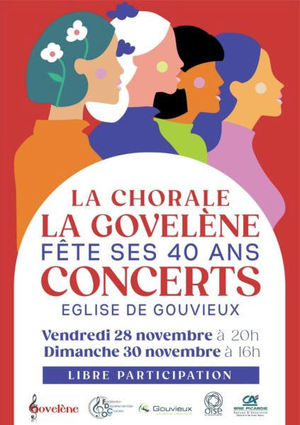La Govelène fête ses 40 ans en concerts à l’église de Gouvieux !
