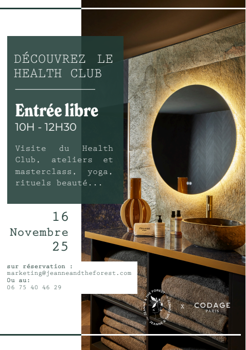 Découverte du Health Club de Jeanne & the Forest