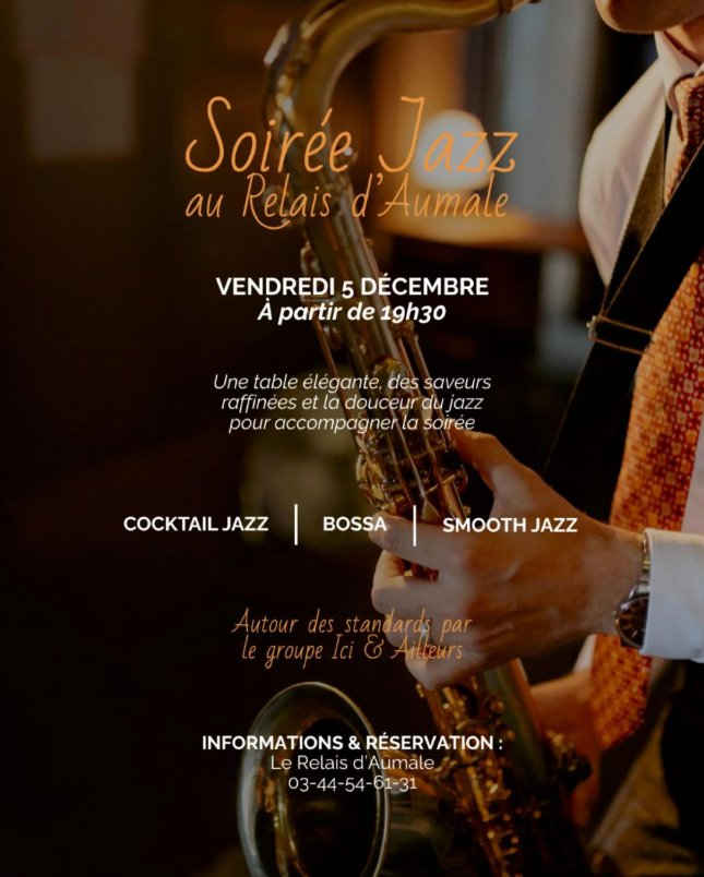 Soirée Jazz au Relais d’aumale