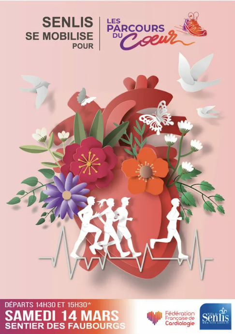 Le parcours du coeur à Senlis