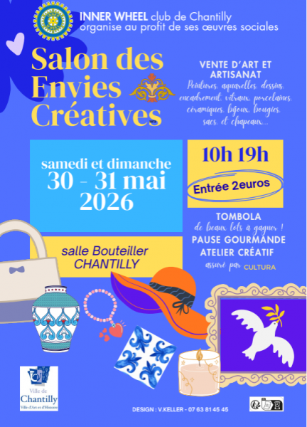 Salon des Envies Créatives à l’Espace Bouteiller de Chantilly