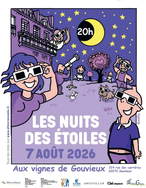 Sortie Nature – La Nuit des Etoiles à Gouvieux
