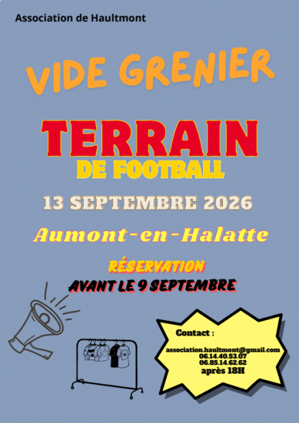 Brocante d&rsquo;Aumont-en-Halatte