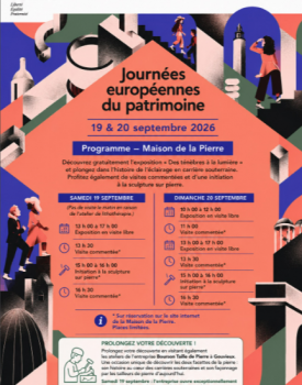 Journées du Patrimoine | Maison de la Pierre