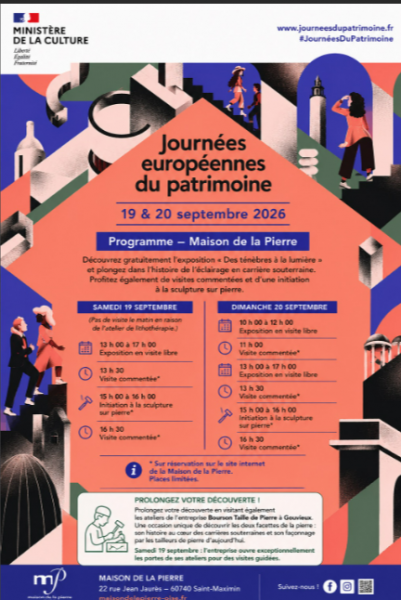 Journées du Patrimoine | Maison de la Pierre