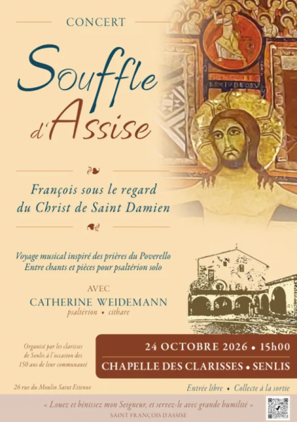 Concert – « Souffle d’Assise » à Senlis