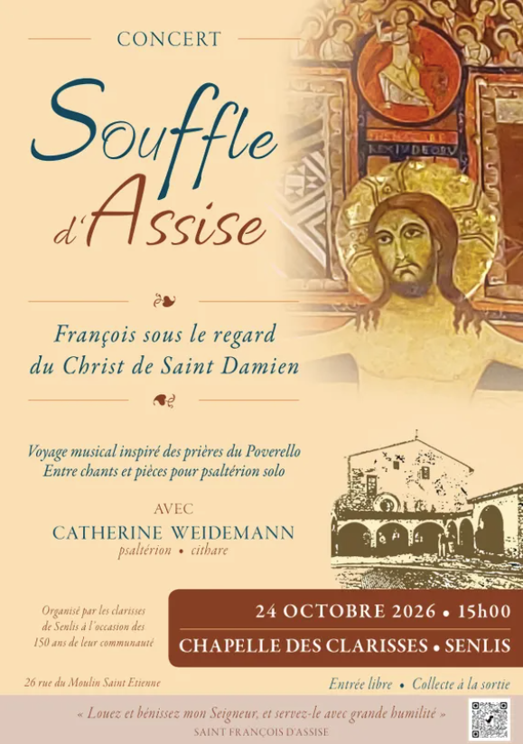 Concert – « Souffle d&rsquo;Assise » à Senlis