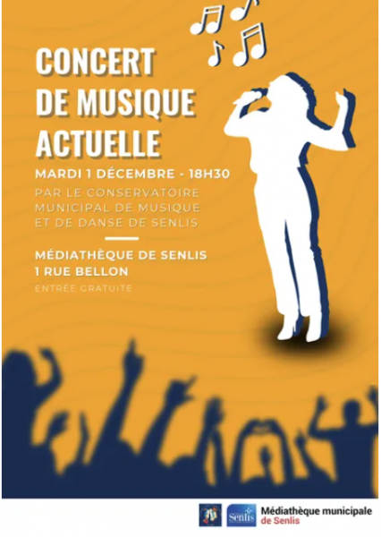 Concert – Musiques actuelles à Senlis