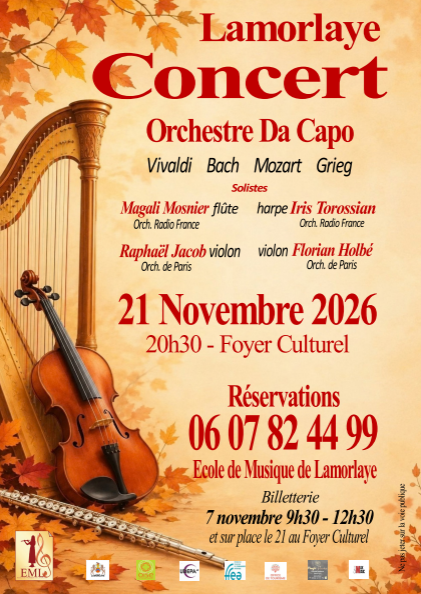 Concert – Orchestre Da Capo à Lamorlaye