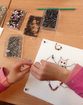 Visit and creative workshop at La Clouterie