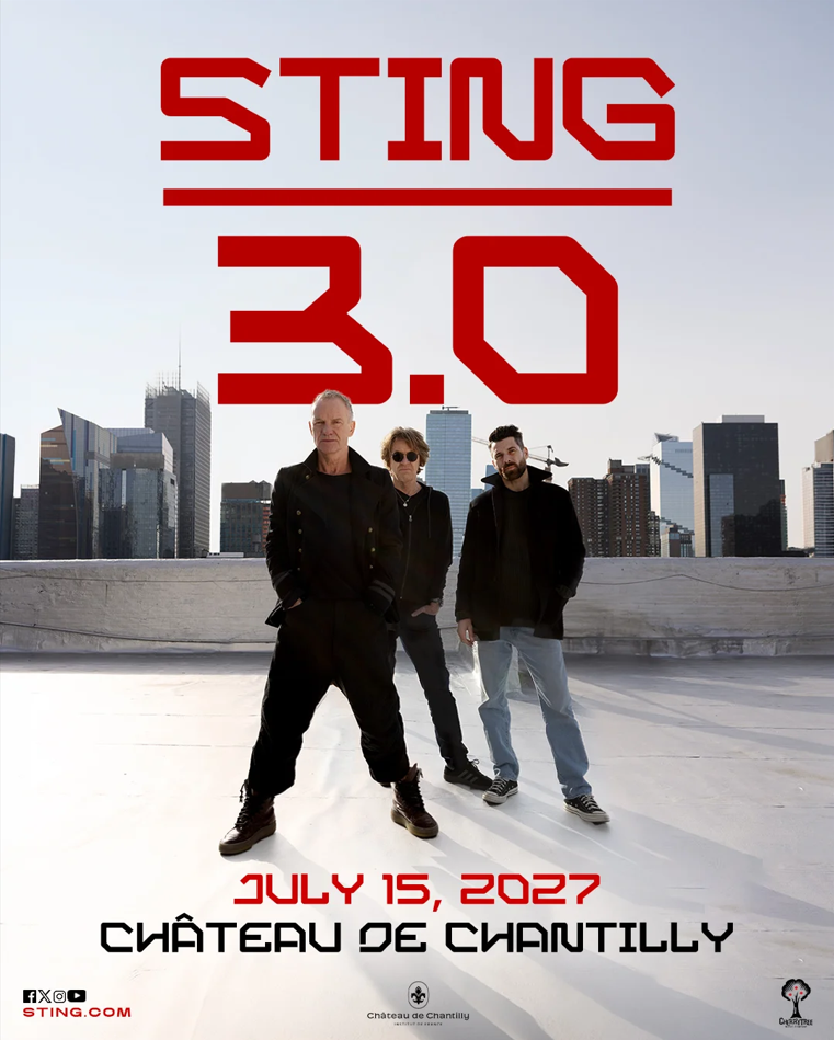 Concert – Sting au Château de Chantilly