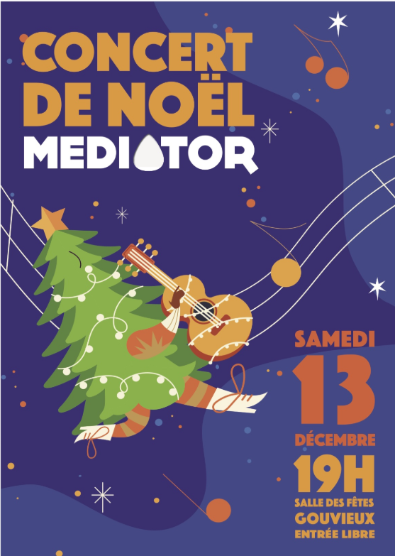 Concert de Noël de l’école Médiator à Gouvieux