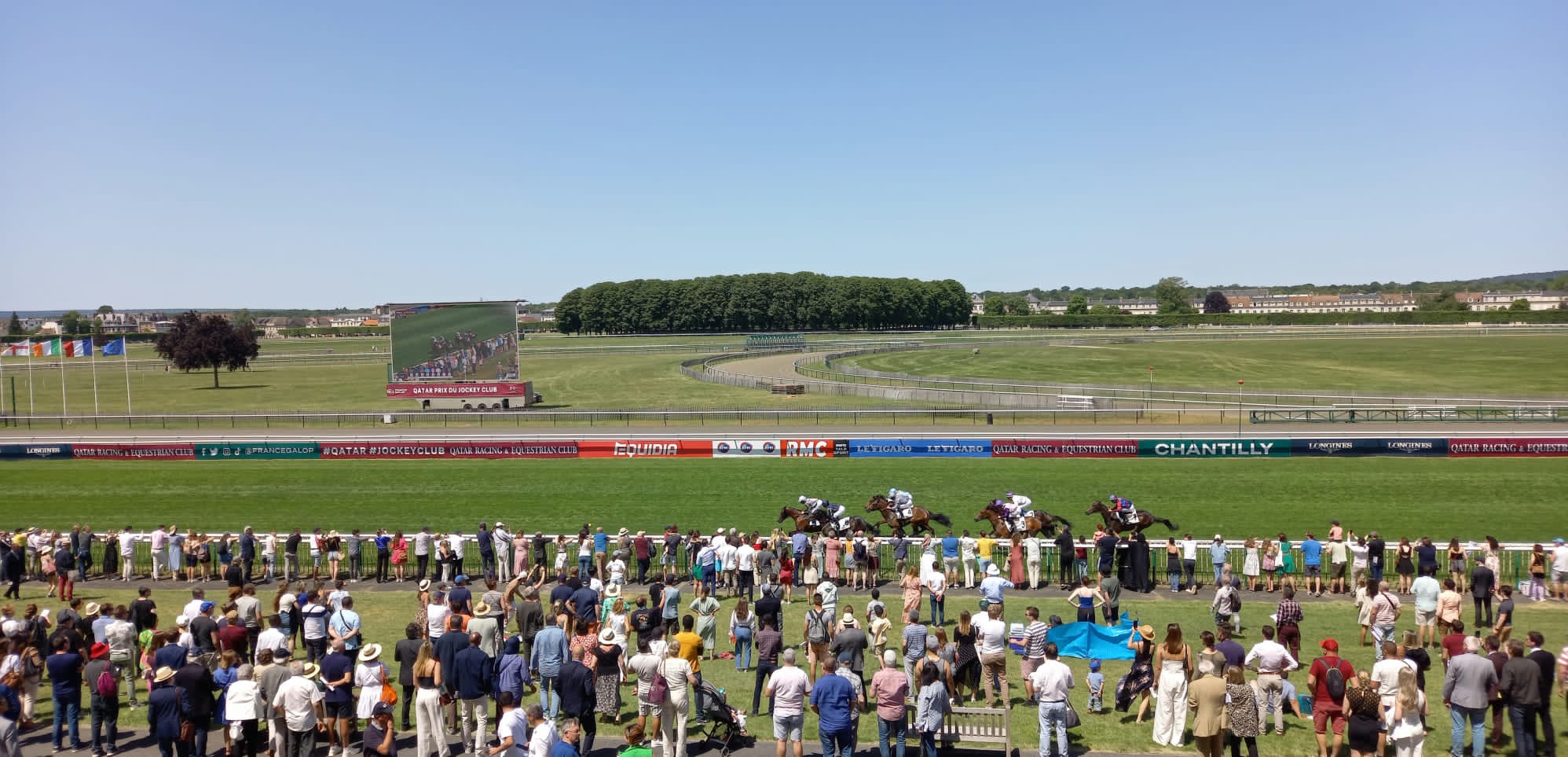 Hipódromo familiar de Chantilly