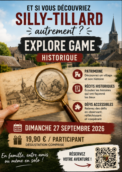 Explore Game historique – Silly Tillard