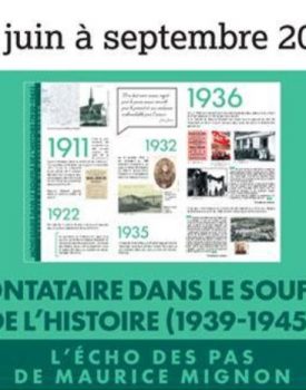 Exposition | Montataire dans le souffle de l&rsquo;histoire (1939-1945)