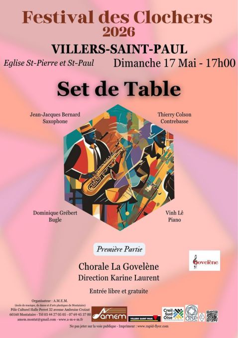 Festival des Clochers 2026 | Concert à Villers-Saint-Paul