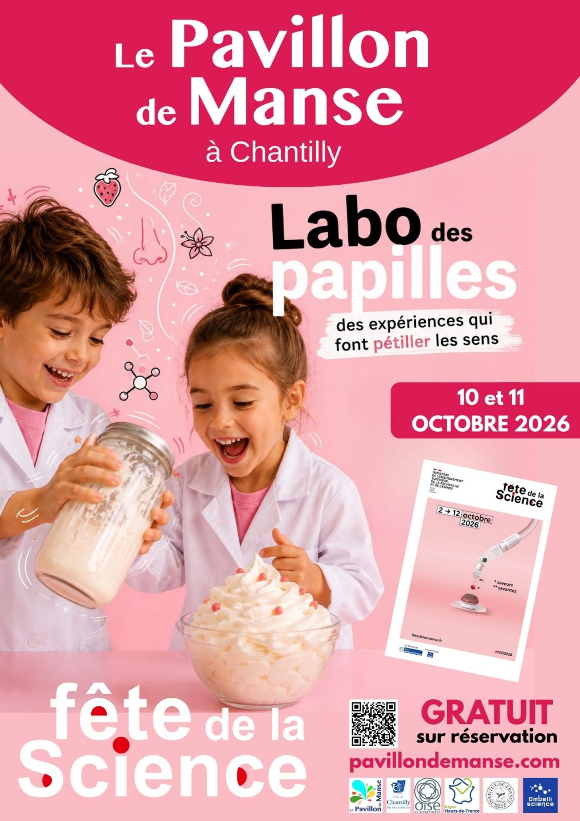 Fête de la Science au Pavillon de Manse