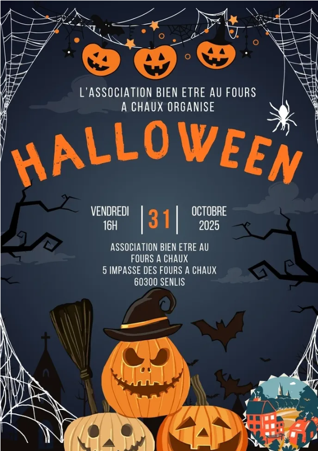 Halloween des Vereins Bien Être aux Fours à Chaux