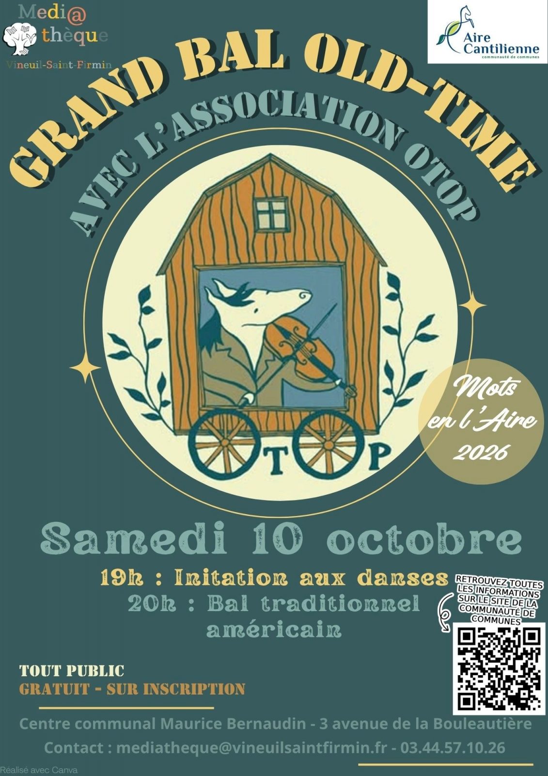 Grand Bal Old-Time à Vineuil-Saint-Firmin