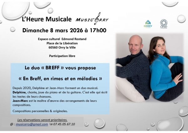 Concert: L’Heure musicale de Music’Orry à Orry-la-Ville