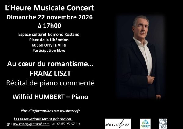 Konzert " L'Heure Musicale " in Orry-la-Ville