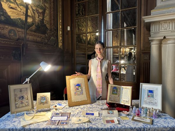 Atelier – Enluminure au Château de Chantilly